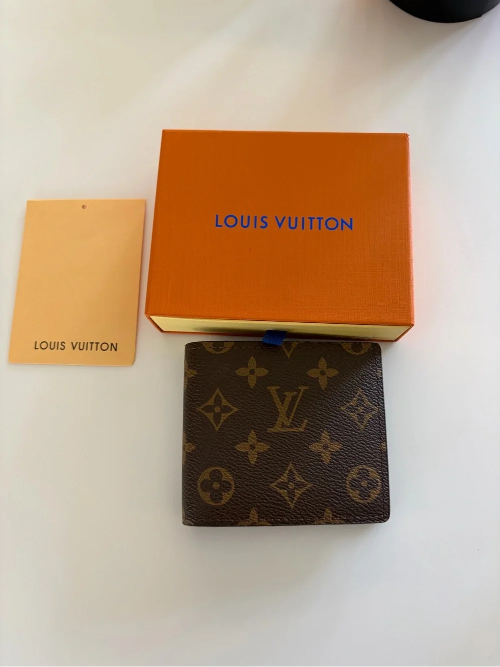 Louis Vuitton Monogram Canvas Money Clip Wallet - Brown
